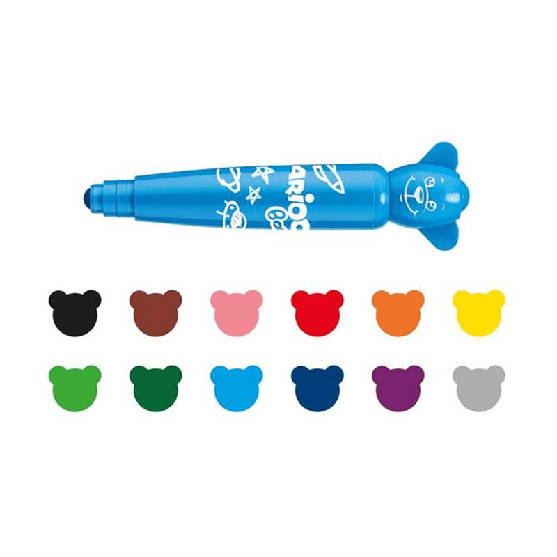 Carioca Jumbo 12'li Bebek Yıkanabilir Keçeli Boya Kalemi 42816