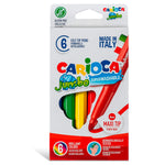 Carioca Jumbo 6'lı Yıkanabilir Keçeli Boya Kalemi 40568