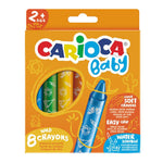 Carioca Jumbo 8'li Bebek Yumuşak Pastel Boya 42892