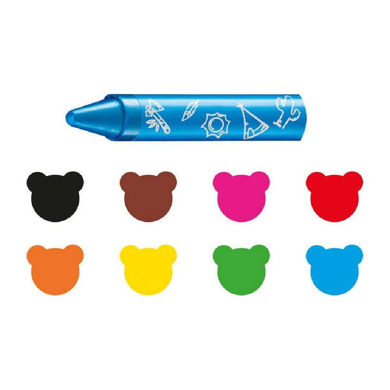 Carioca Jumbo 8'li Bebek Yumuşak Pastel Boya 42892