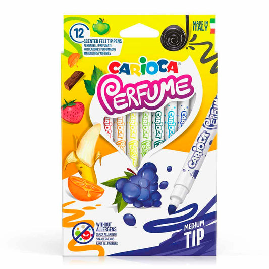 Carioca Perfume 12'li Kokulu Keçeli Boya Kalemi 42672