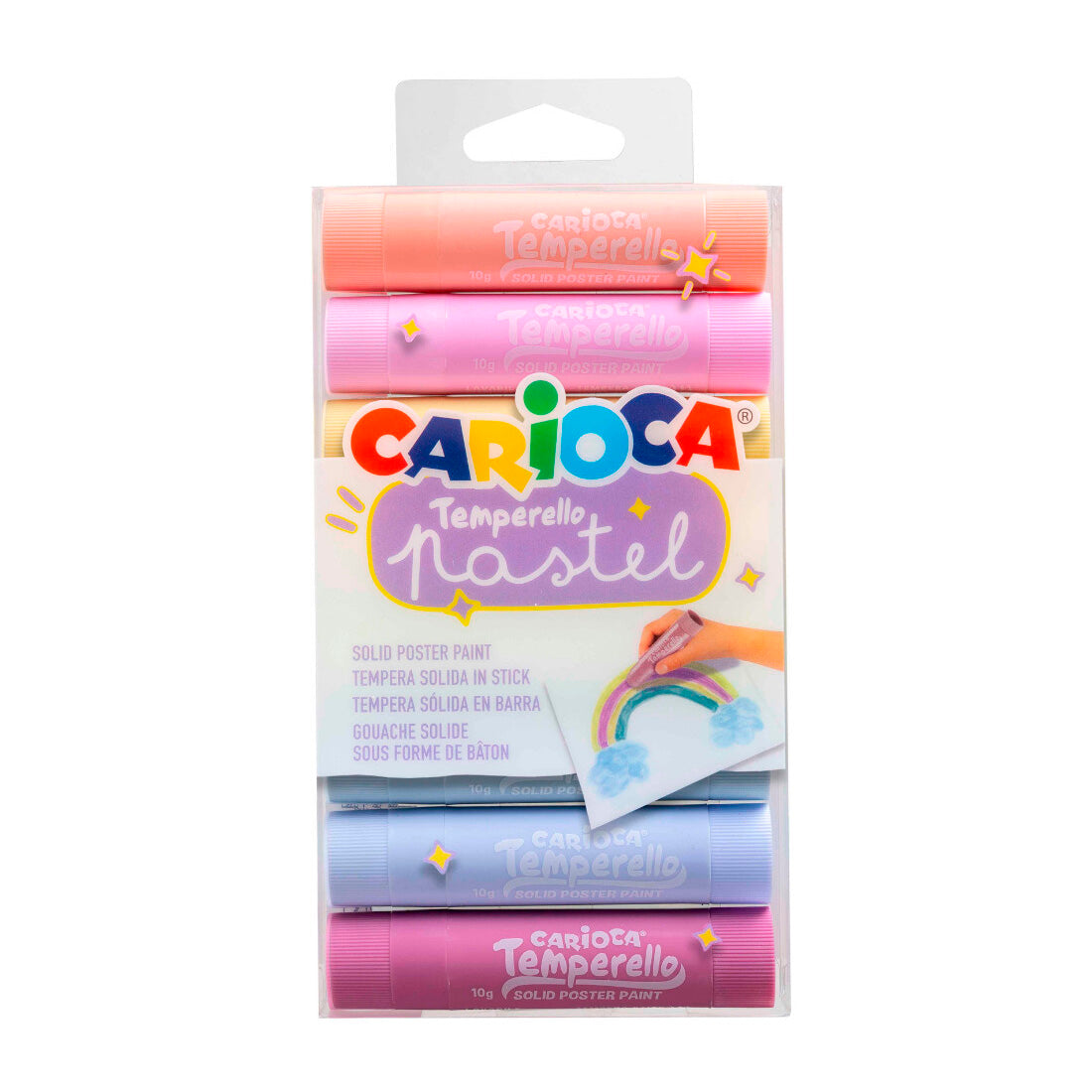 Carioca Temperello Stick Poster Boyama Kalemi Pastel 8'Li 42673