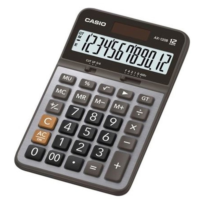 Casio 12 Hane Hesap Makinesi AX-120B