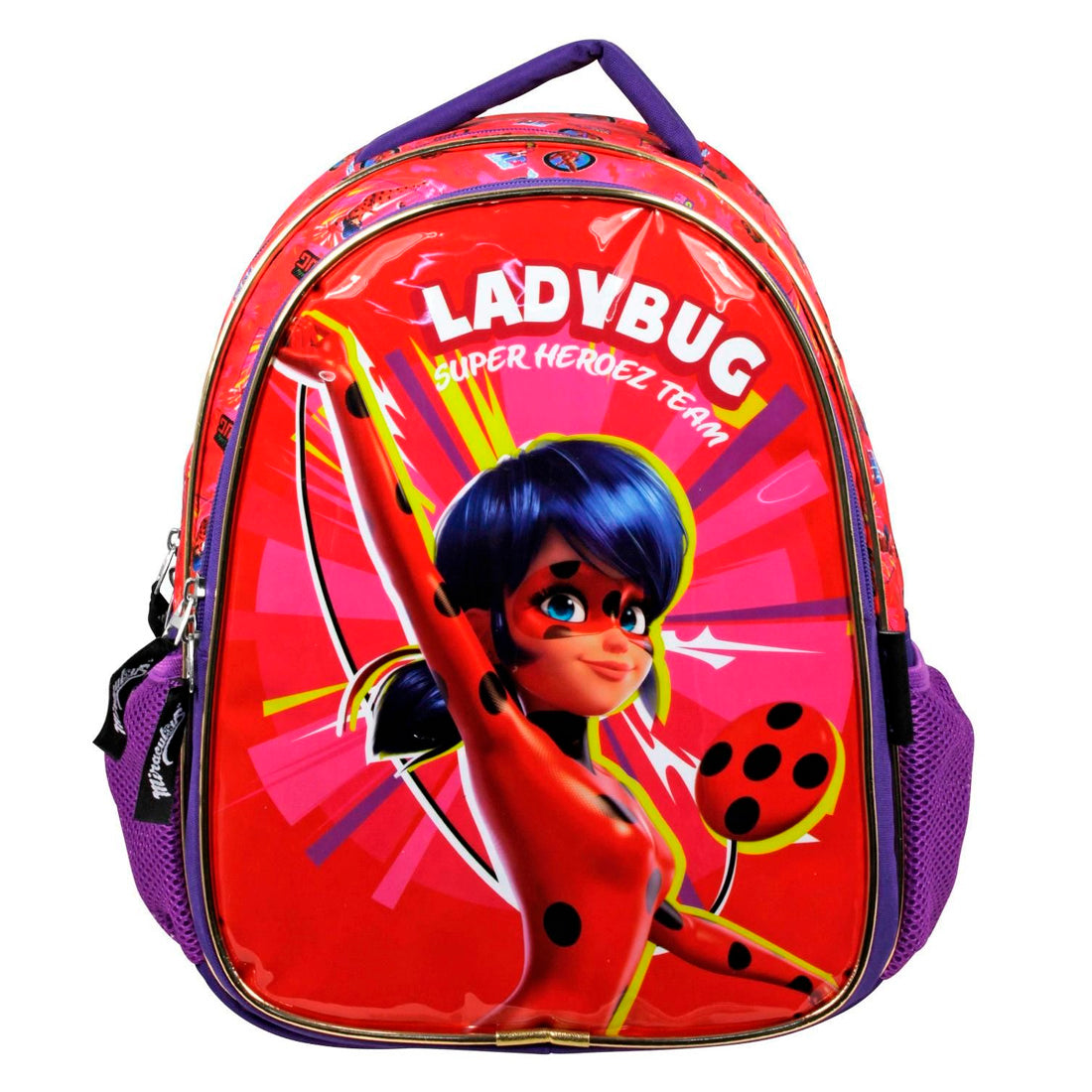 Cennec Miraculous Kırmızı Mor Sırt Çantası 2303