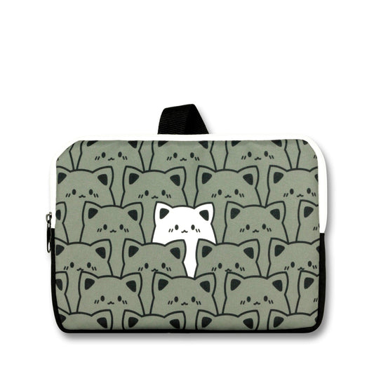 Cennec Yatay Kedi Tablet Çantası 4248