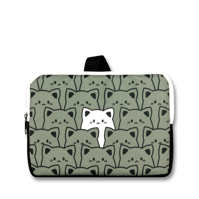 Cennec Yatay Kedi Tablet Çantası 4248