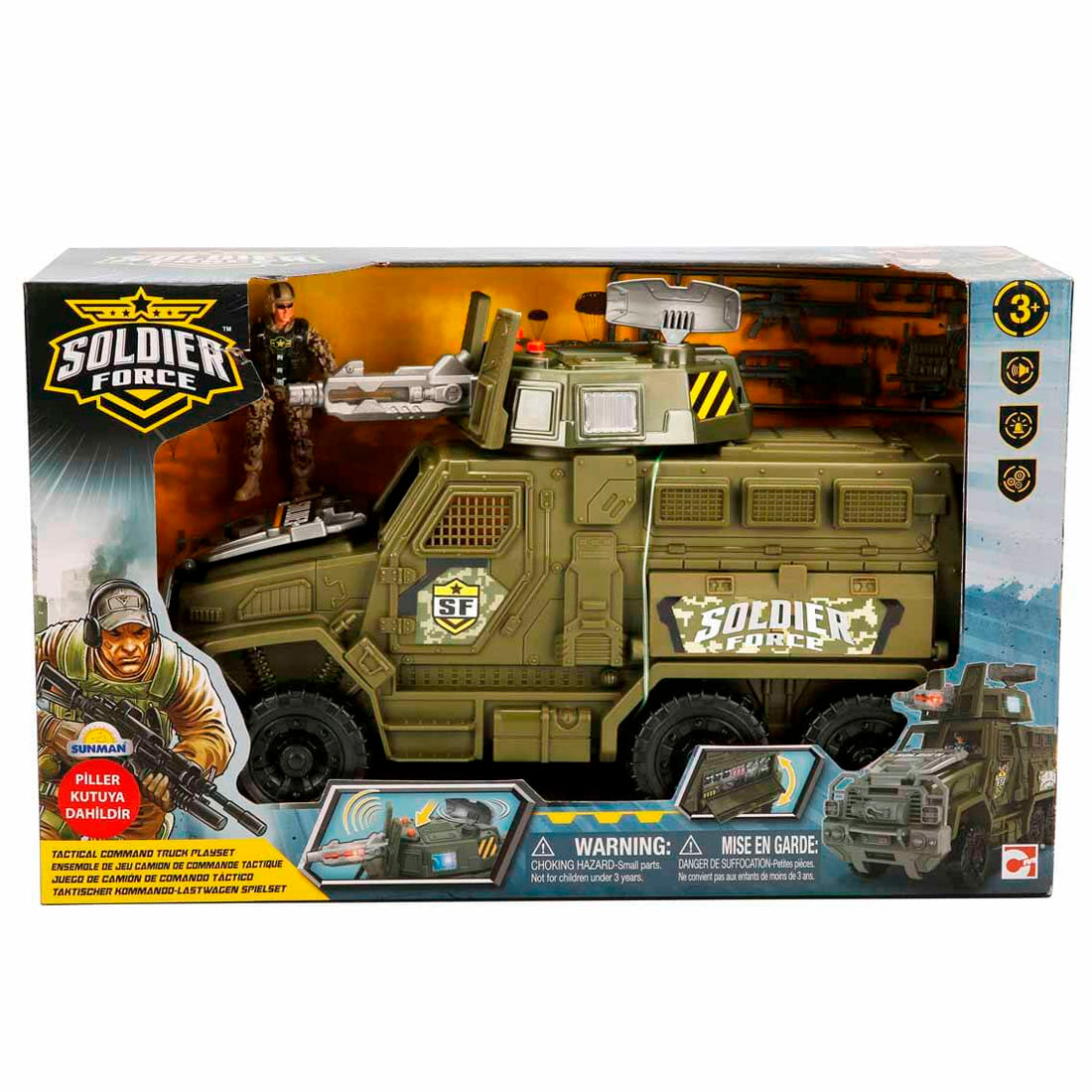 Chap Mei Asker Oyun Set Soldier Force Tactical Command Truc S01045121