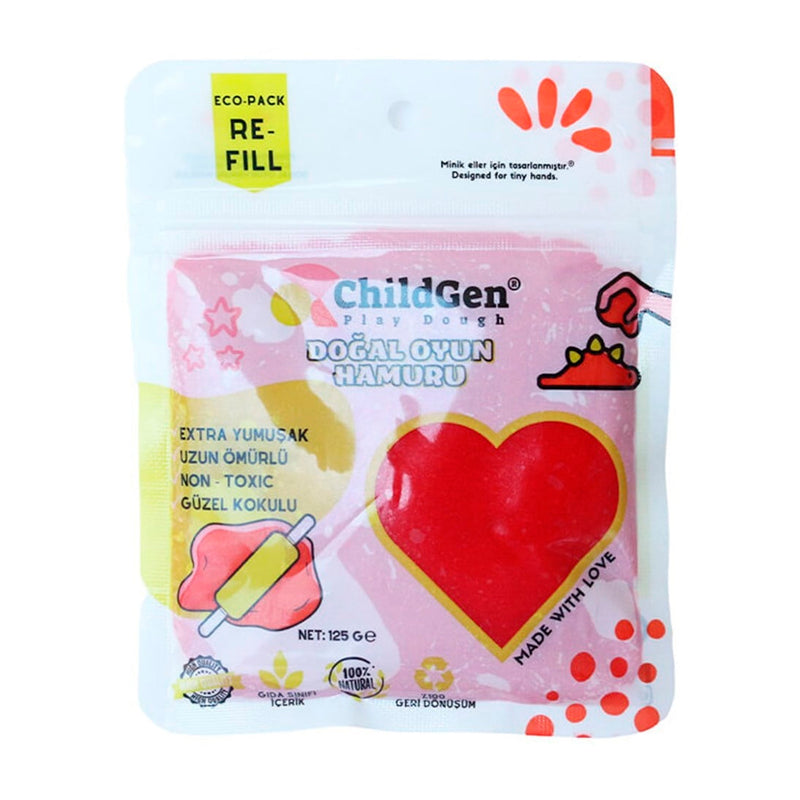 ChildGen 125 Gr. Kırmızı Poşet Hamur 00501207