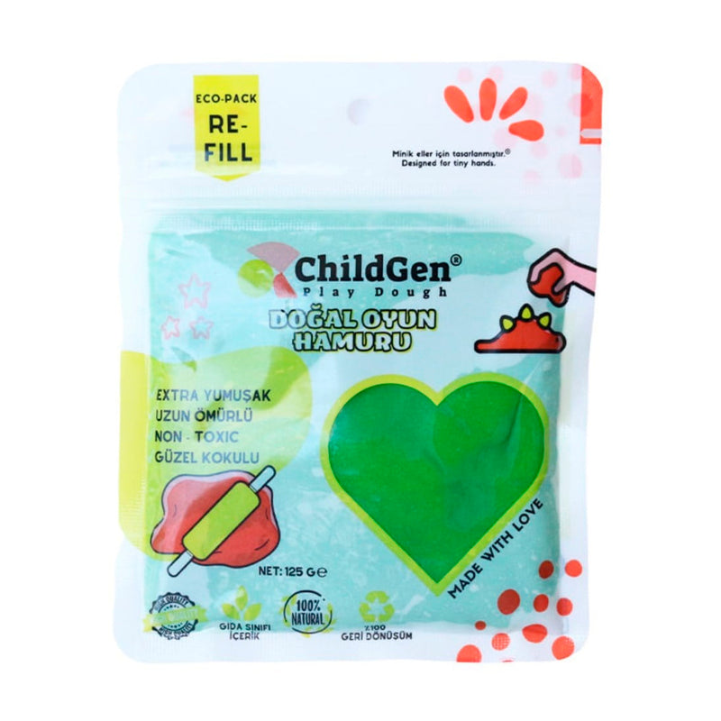 ChildGen 125 Gr. Yeşil Poşet Hamur 00501204