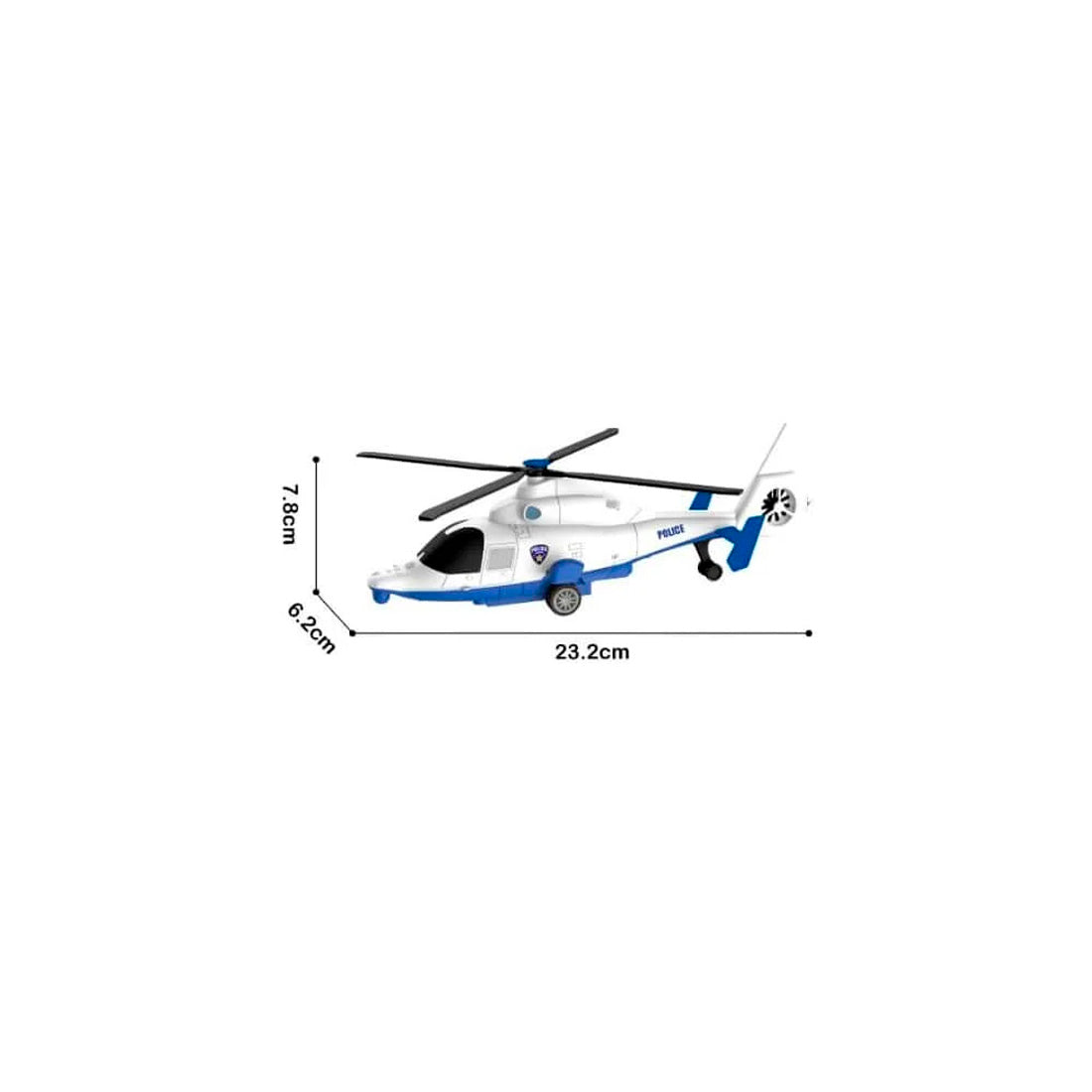 City Car Helikopter Ve Kurtarma Aracı 3 Lü Set