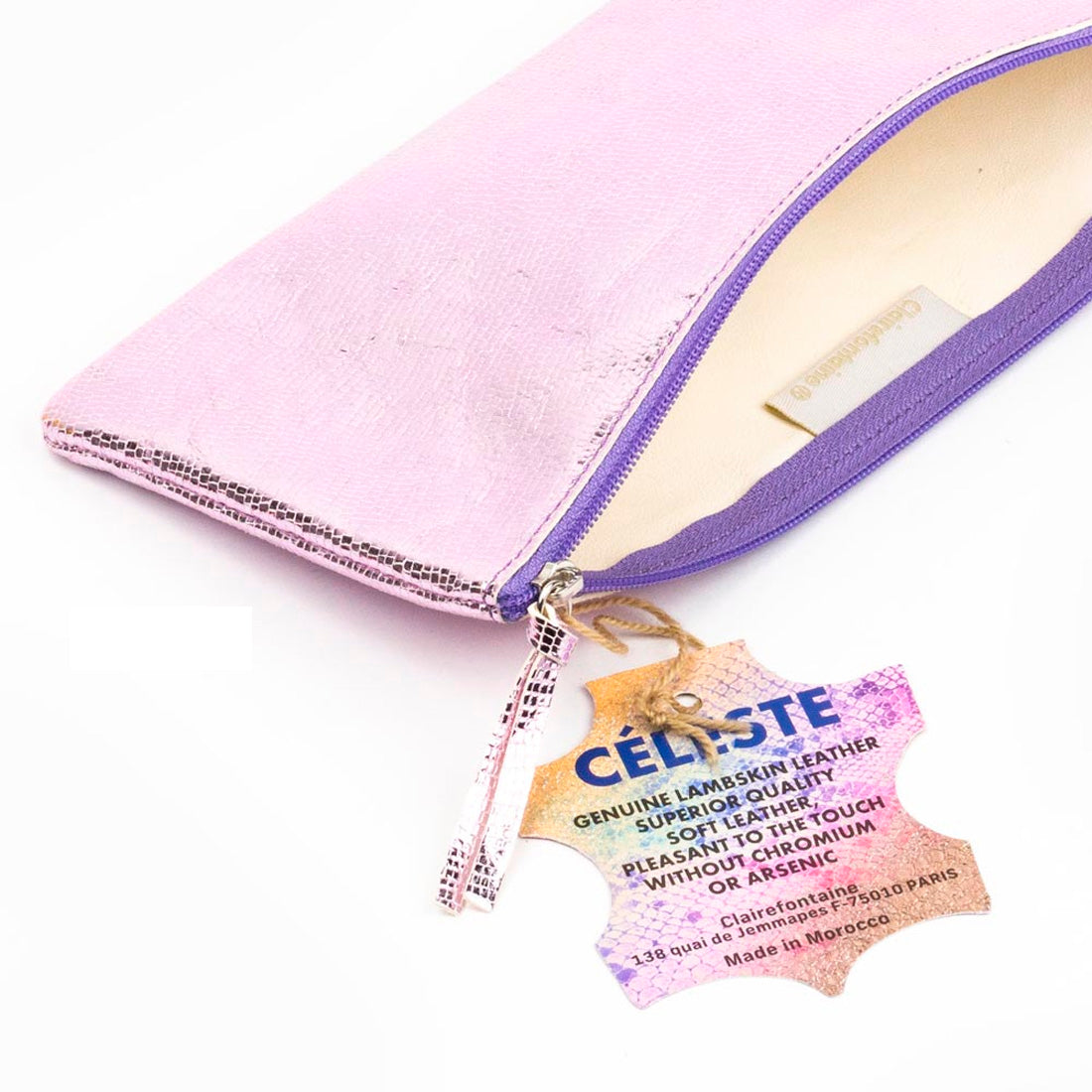 Clairefontaine Celeste Bronze Üçgen Kalem Çantası 410042C