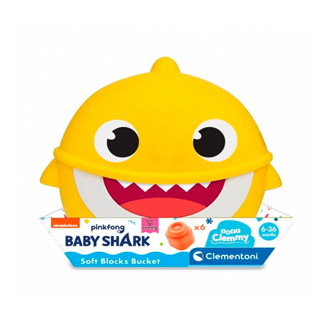 Clementoni Baby Yumusak Blok Kovası-6 17427