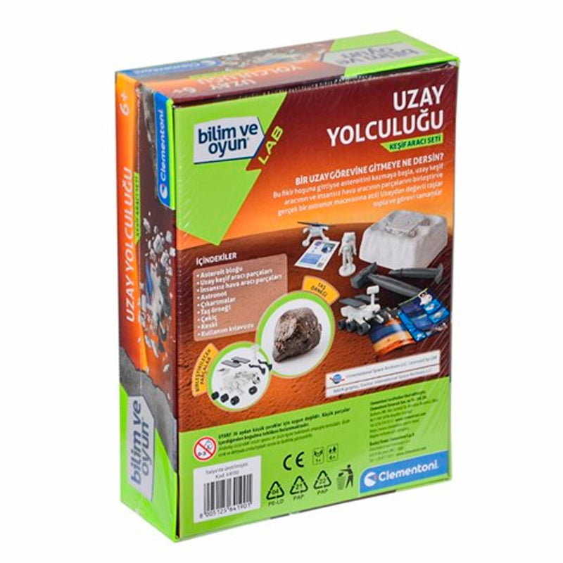 Clementoni Bilim ve Oyun Uzay Yolculuğu Keşif Aracı Seti 64190