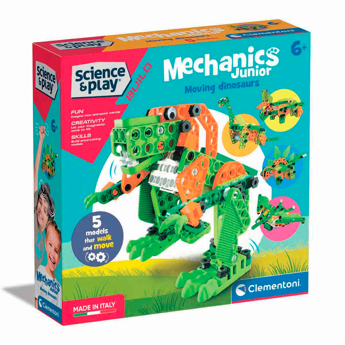 Clementoni Mechanics Junior Hareketli Dinozorlar 75061TR