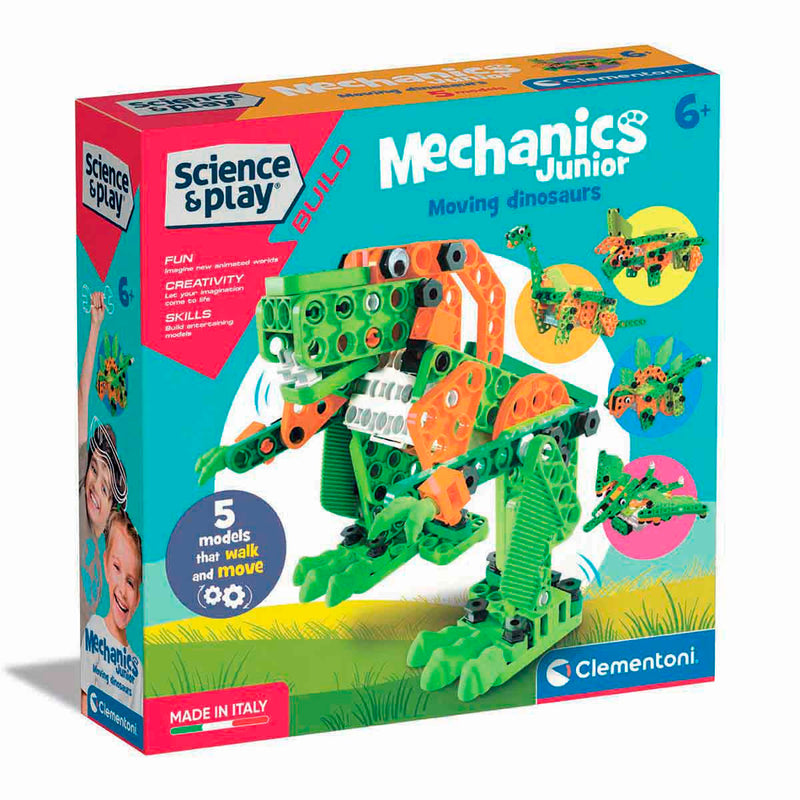 Clementoni Mechanics Junior Hareketli Dinozorlar 75061TR