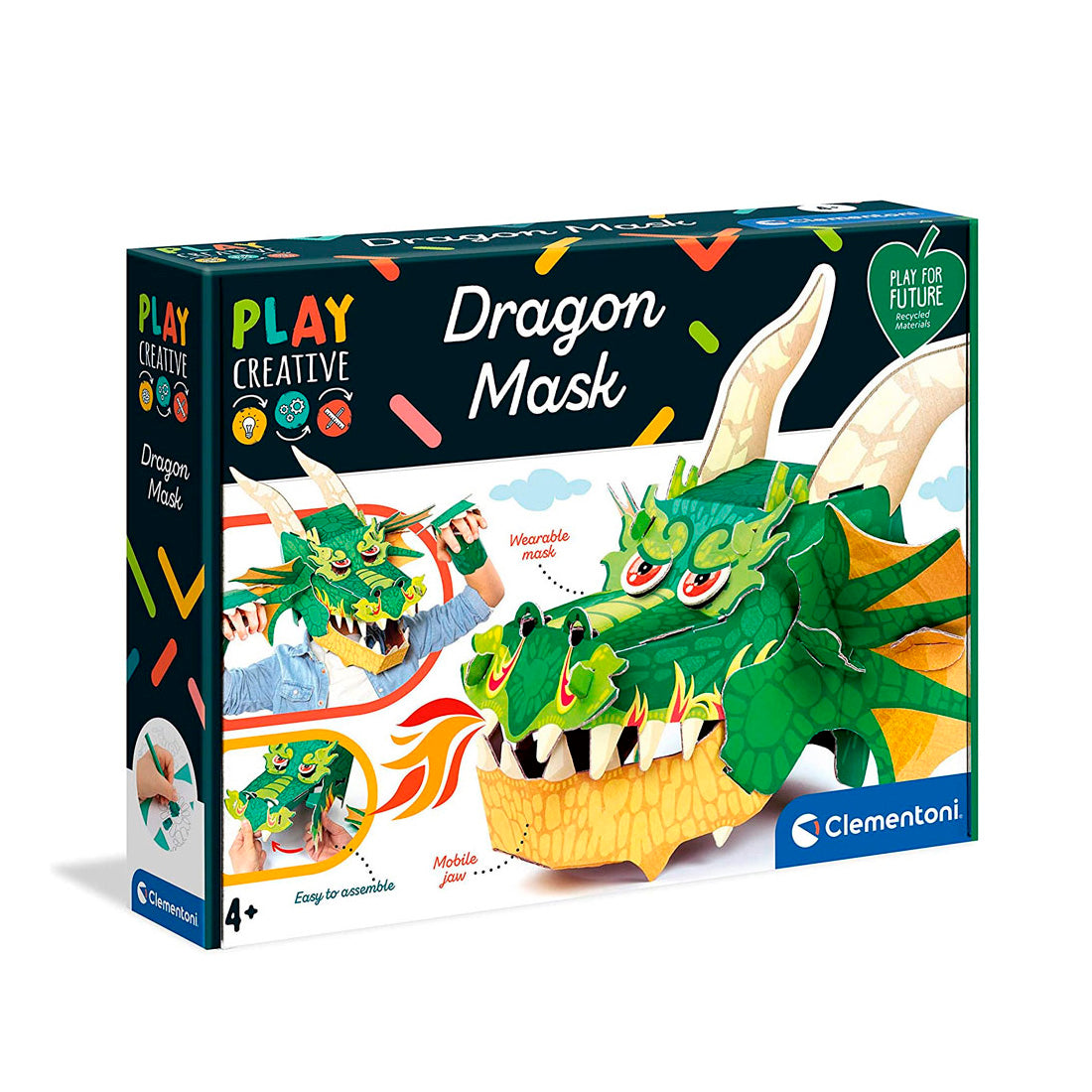 Clementoni Play Creative Ejderha Maske 18578