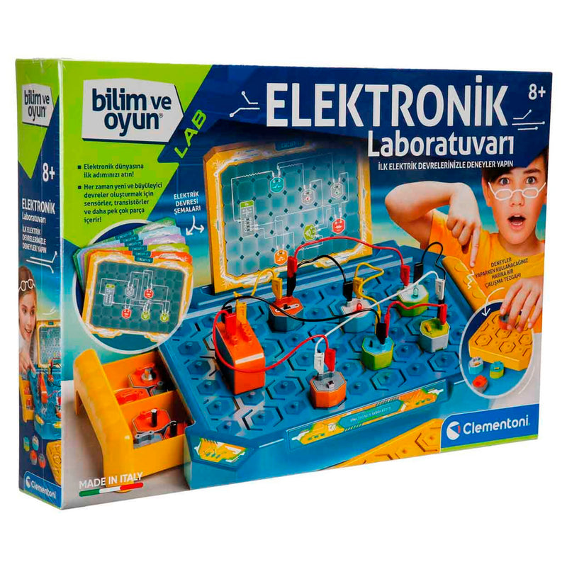 Clementoni Robotik Elektronik Labortuvarı 64328