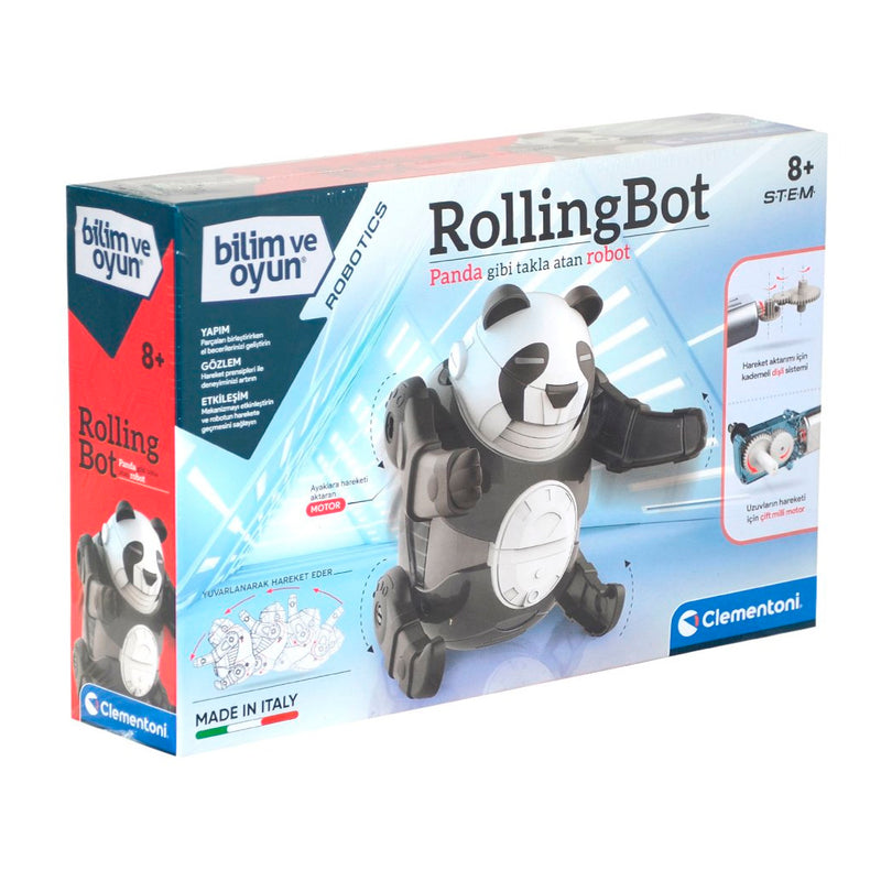 Clementoni Robotik Laboratuvarı Rollingbot-6 64468