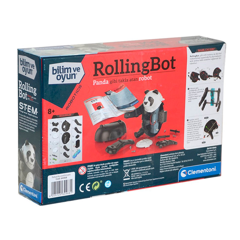 Clementoni Robotik Laboratuvarı Rollingbot-6 64468