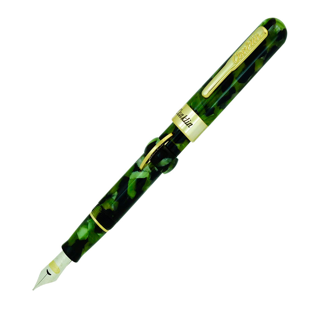 Conklin Twain Vintage Yeşil Dolma Kalem - Hediyelik İmza ve Ofis Kalemi