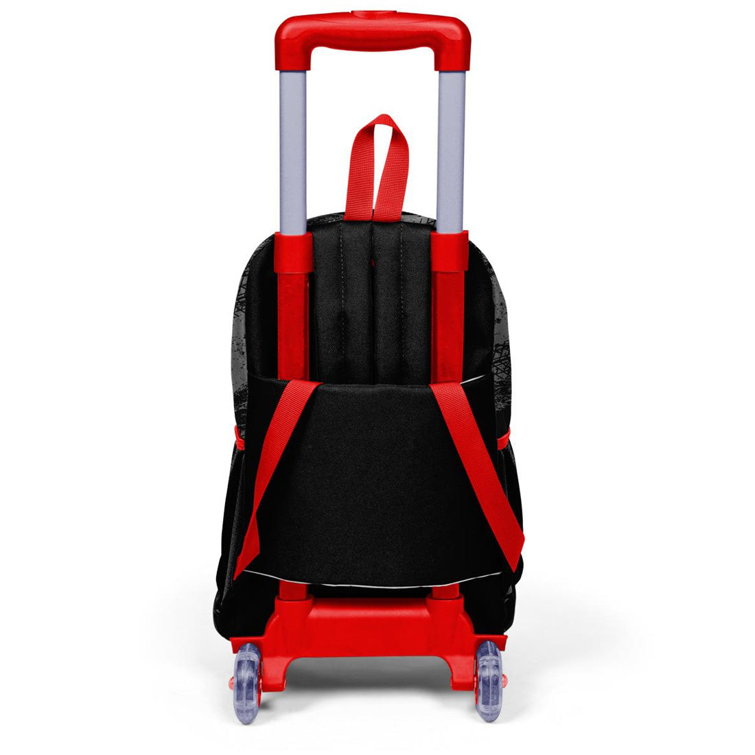 Coral High Araba Desenli Işıklı Tekerlek Siyah Çekçekli Sırt ve Okul Çantası 23947