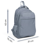 Coral High Kız Çocuk Unicorn Desenli Simli Üç Bölmeli Mor Pembe İlkokul Çantası