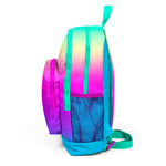 Coral High Kız Çocuk İlkokul Renk Geçişli Dört Bölmeli Okul Sırt Çantası