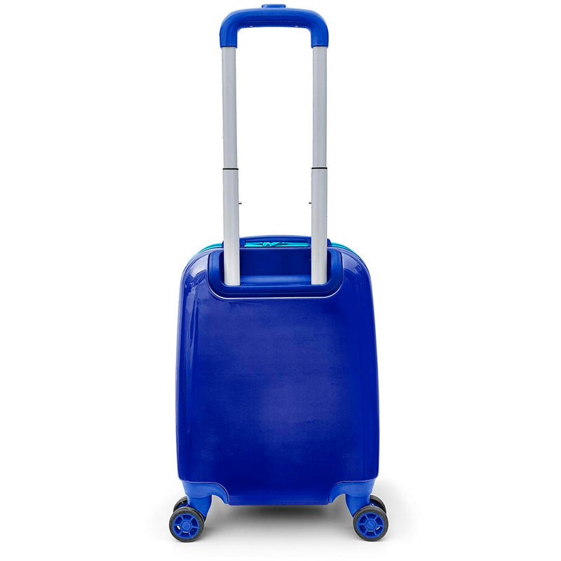 Coral High Lacivert Saks Aslan Desenli Çekçekli Valiz 16732