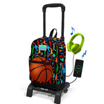 Coral High Sök-Tak Çekçekli Erkek Çocuk İlkokul Sırt Çantası