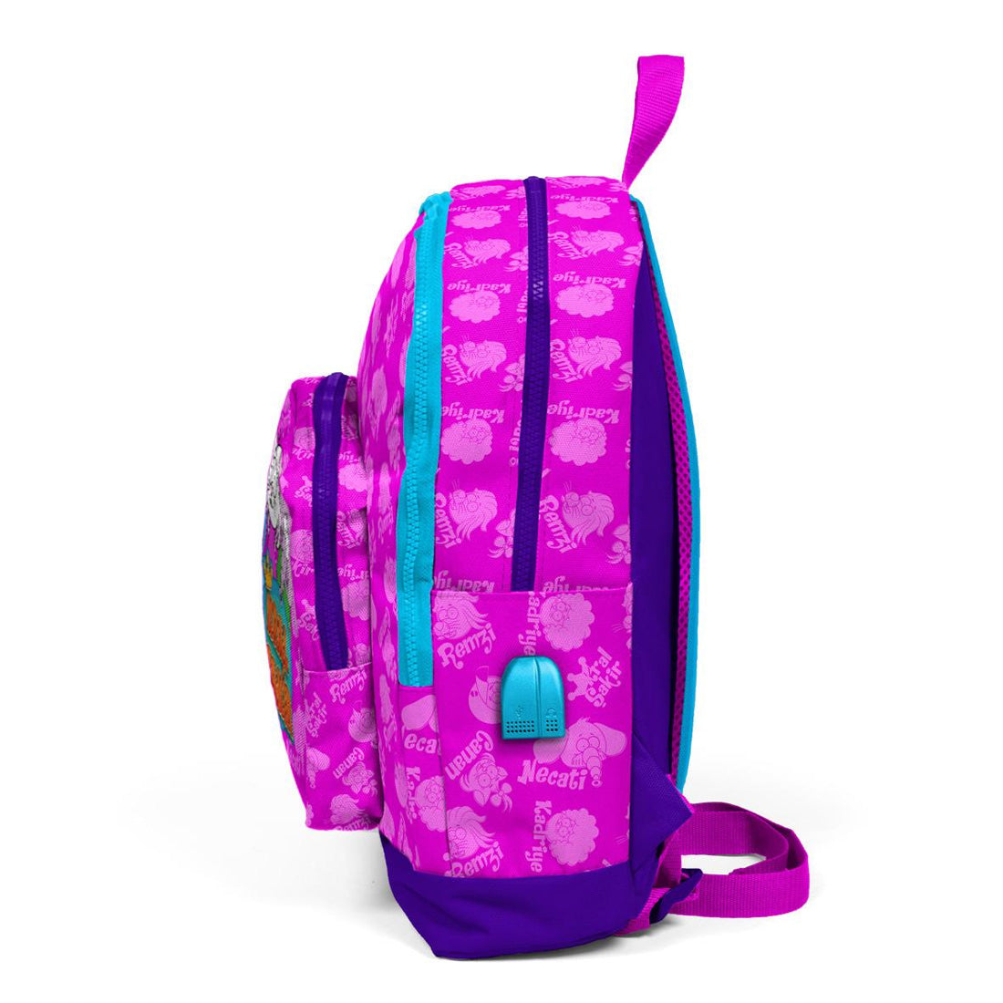 Coral High Kral Şakir Erkek Çocuk İlkokul Çantası USB ve Aux Soketli