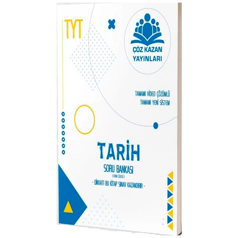 Çöz Kazan Yayınları TYT Tarih Soru Bankası
