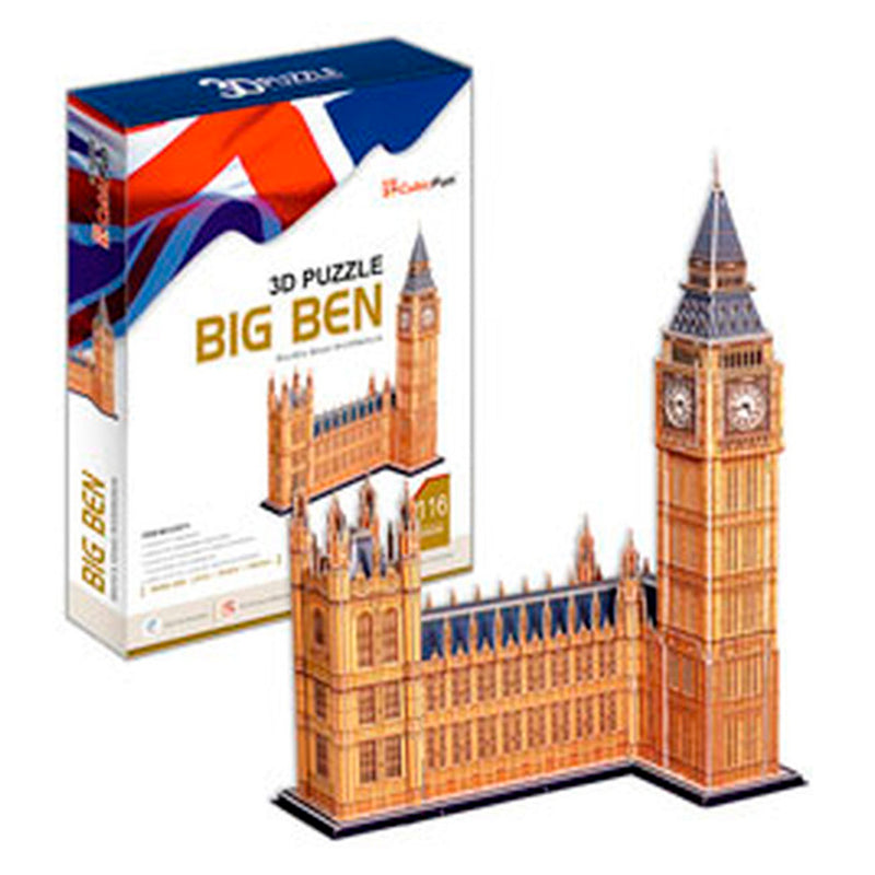 Cubic Fun Eiffel Tower 3D Puzzle 82 Parça