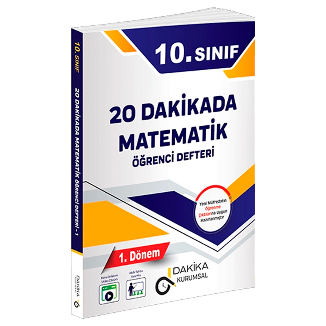 Dakika Yayınları 10. Sınıf 20 Dakikada Matematik 1.Dönem Öğrenci Defteri