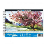 Daler Rowney Aquafine Smooth A5 300gr. 12 Yaprak Sulu Boya Defteri - Eskiz ve Sanat Defteri