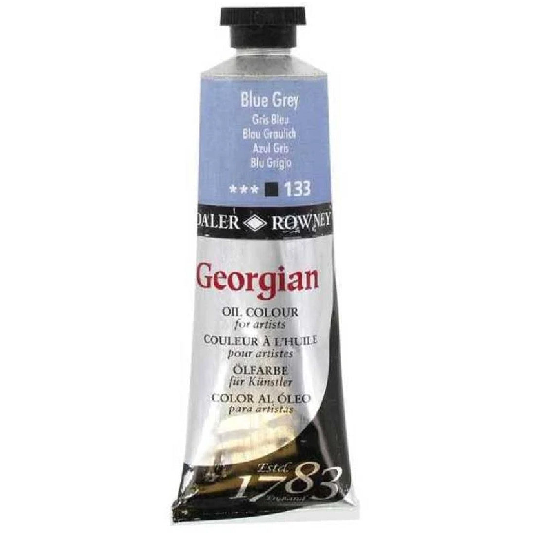 Daler Rowney Georgian Mavi Gri 38 ml. Yağlı Boya - Sanatçı ve Profesyonel Resim Boyası