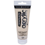 Daler Rowney Graduate Buff Titanium 120 ml. Akrilik Boya - Sanatsal Resim, Hobi ve Tuval Boyası