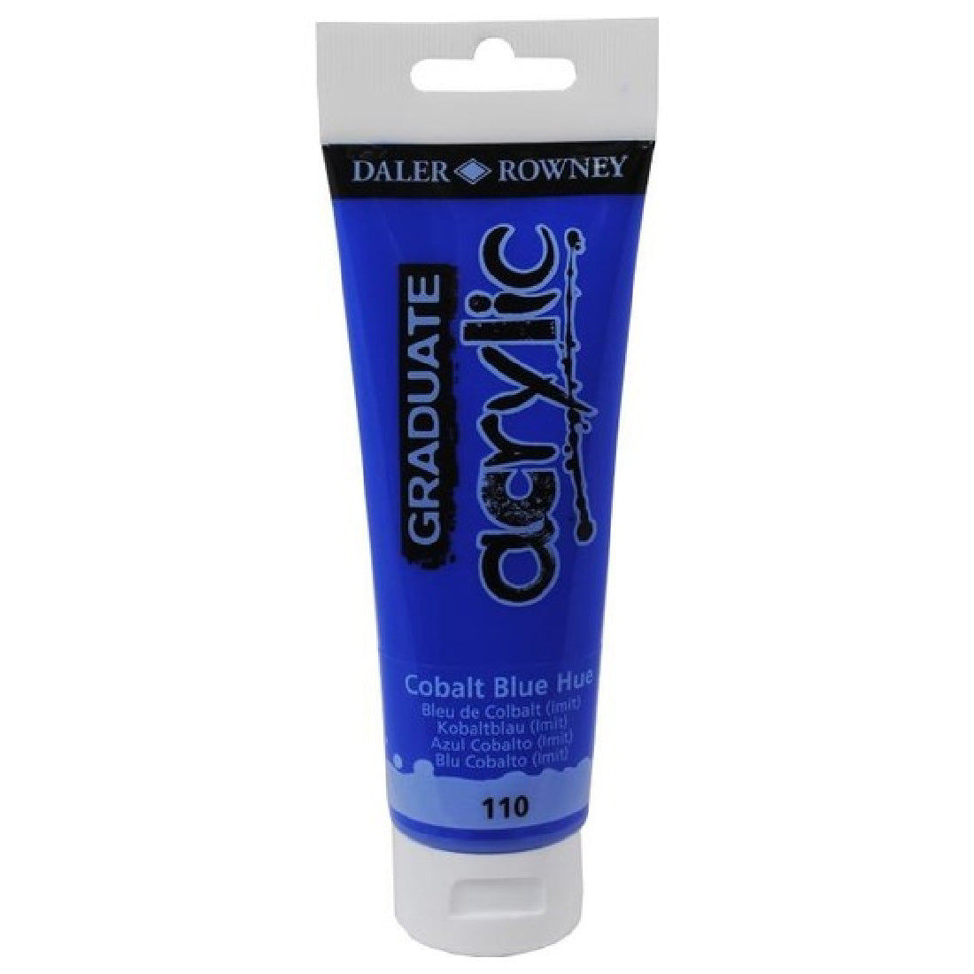 Daler Rowney Graduate Cobalt Blue Hue 120 ml. Akrilik Boya - Sanat, Resim ve Hobi Boyası