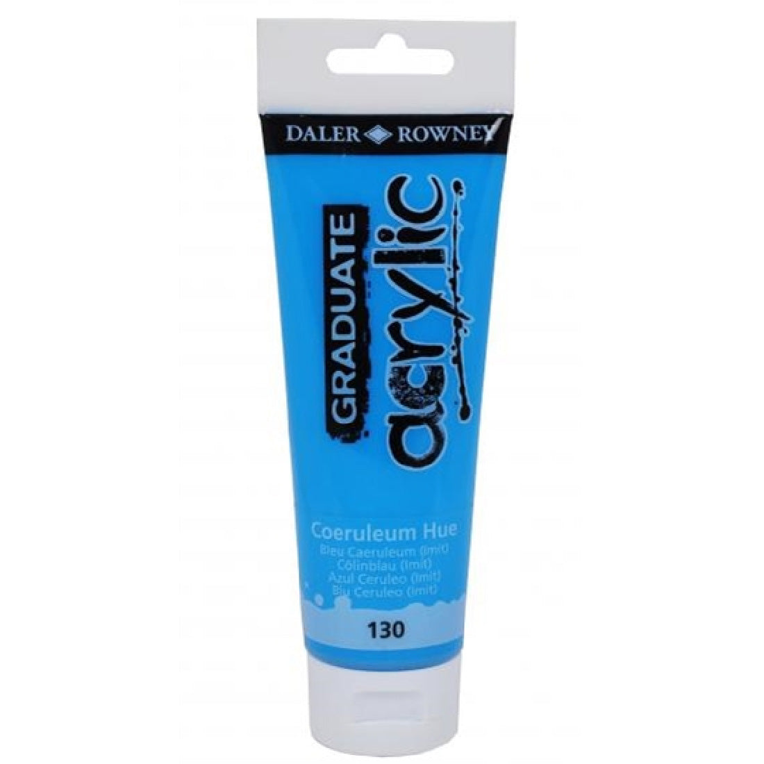 Daler Rowney Graduate Gök Mavisi Tonu 120 ml. Akrilik Boya - Sanatçı, Hobi ve Resim Boyası