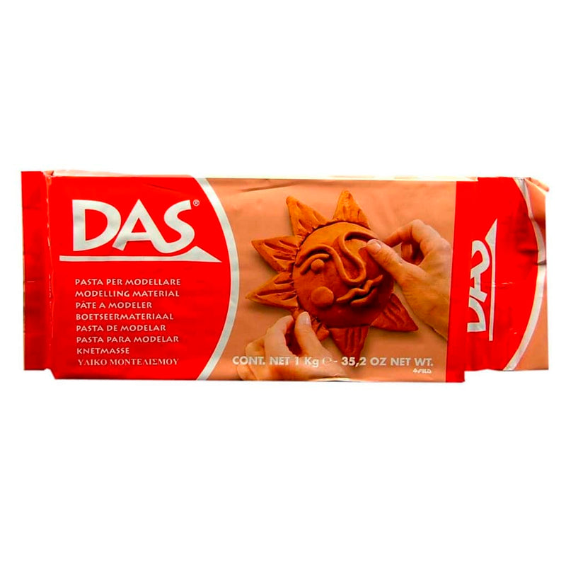 Das Kahverengi 1 Kg Seramik Hamuru - Modelleme, Heykel ve Sanatsal Hobi Kili