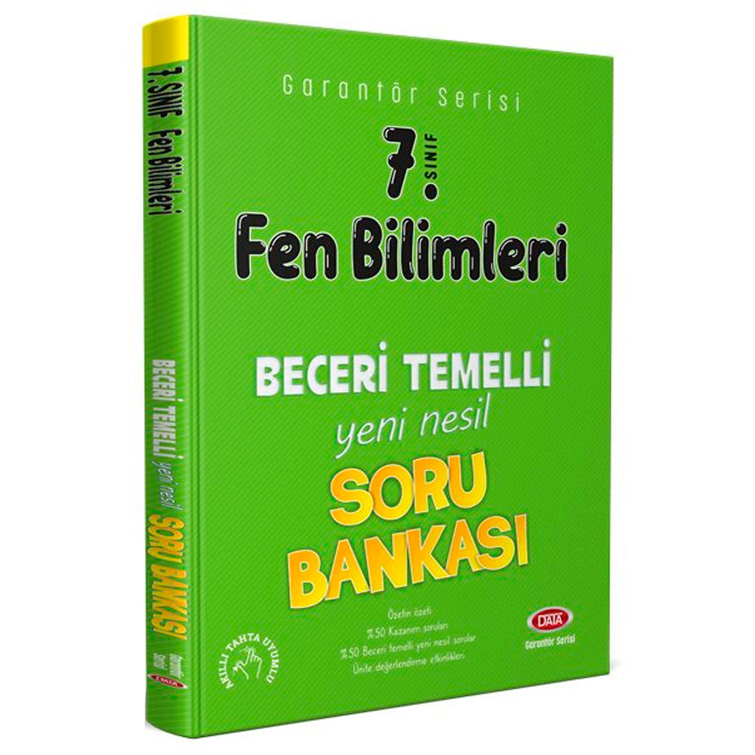 Data Yayınları 7.Sınıf Fen Bilimleri Beceri Temelli Soru Bankası Garantör Serisi