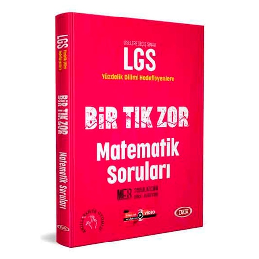 Data Yayınları LGS Bir Tık Zor Matematik Soruları