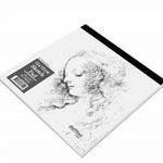 Defter Da Vinci Series 15x15 cm Beyaz 50 Sayfa Eskiz Defteri - Not Tutma, Okul ve Planlayıcı Defteri
