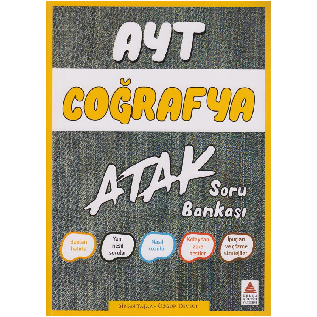 Delta Kültür Yayınları AYT Coğrafya Atak Soru Bankası