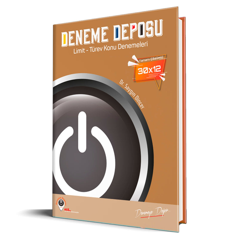 Deneme Deposu Limit Türev Konu Denemeleri