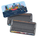 Derwent Procolour 72'li Teneke Kutu - Sanatsal ve Profesyonel Kuru Boya Kalemleri Seti