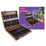 Derwent Studio 48'li Ahşap Kuru Boya Kalemi Set - Sanatsal Çizim ve Profesyonel Eskiz Kalemleri