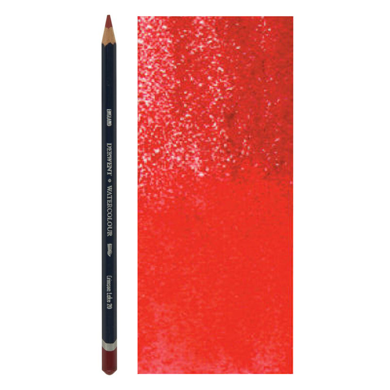 Derwent Watercolour Pencil Suluboya Kalemi Crimson Lake - Sanatçı ve Profesyonel Çizim Resim Kalemi