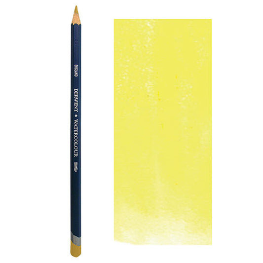 Derwent Watercolour Pencil Suluboya Kalemi - Sanatsal Çizim ve Hediyelik Resim Kalemi Lemon Cadmium