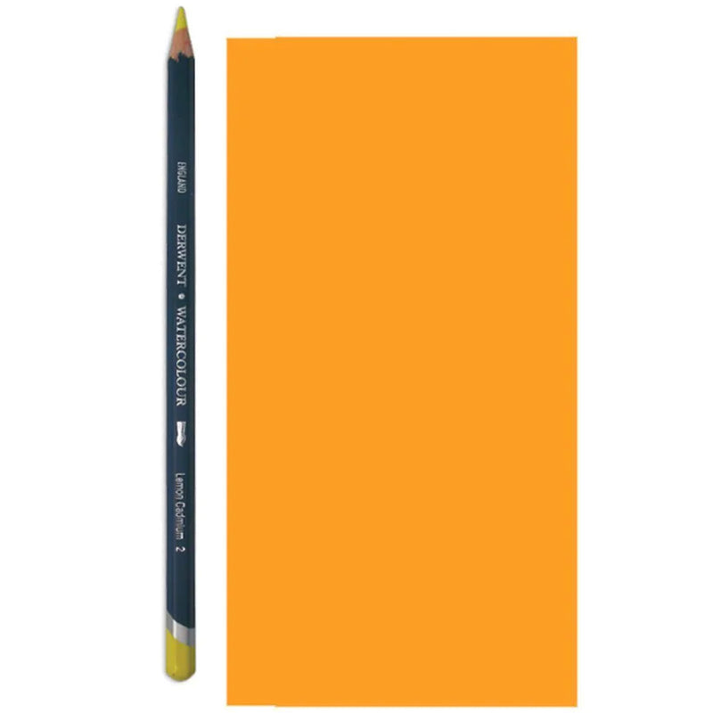 Derwent Watercolour Pencil Suluboya Kalemi Turuncu Krom - Sanatçı ve Çizim Kalemi
