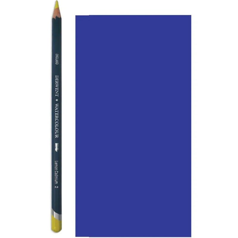 Derwent Watercolour Pencil Suluboya Kalemi Ultramarine - Sanatçı, Profesyonel Çizim ve Resim Kalemi
